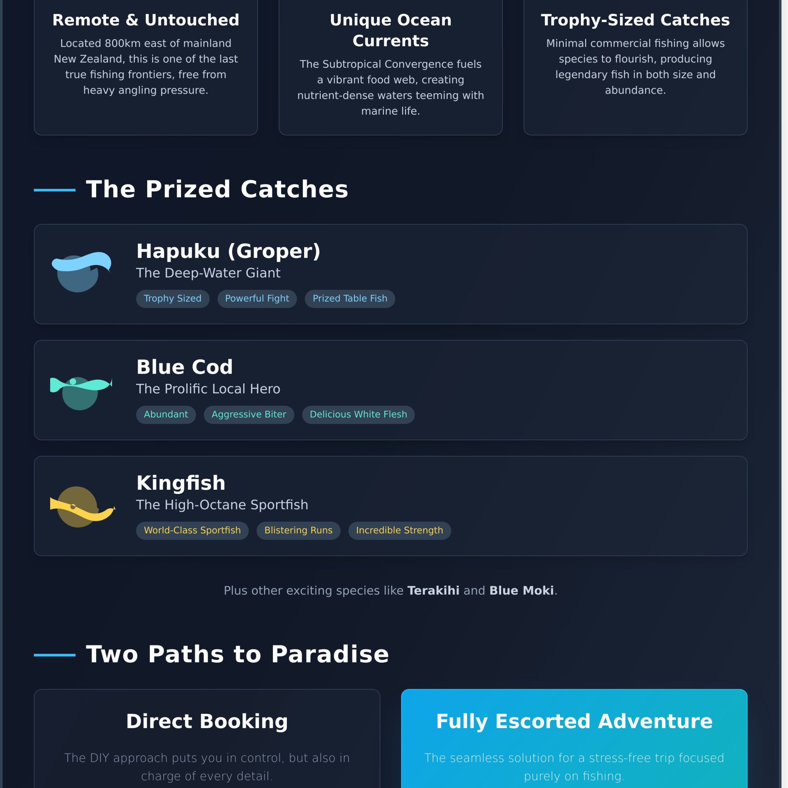 Fishing Charters Chatham Islands: The Ultimate Angler’s Guide