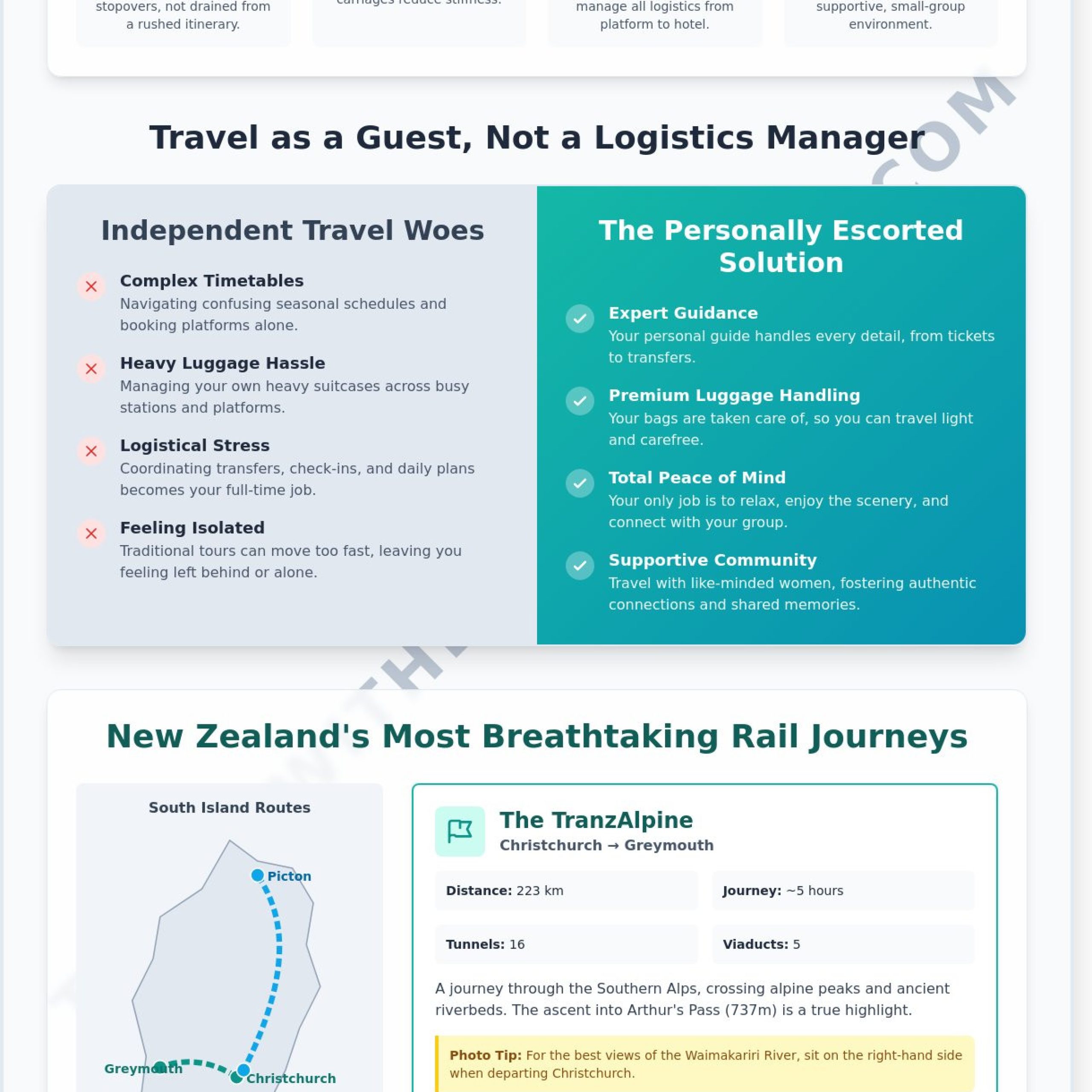 The Best Rail Journey Tours for Seniors in NZ: A 2026 Guide to Scenic Splendour